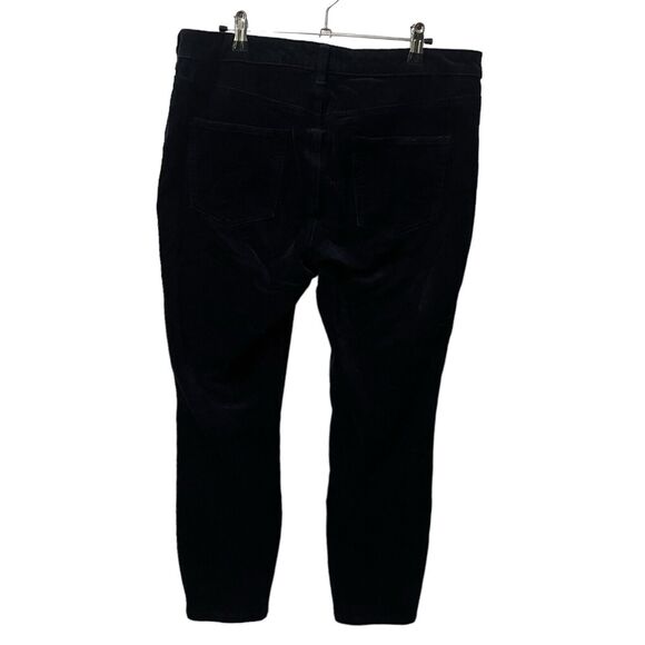 Anthropologie Pilcro Corduroy Pants Women’s 32 Navy High Rise Skinny Fall Casual - Picture 5 of 13